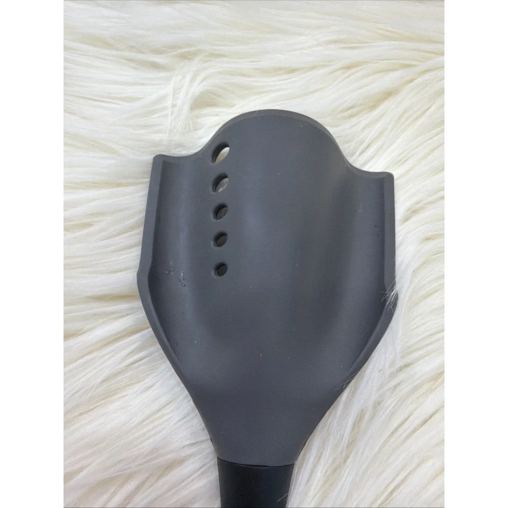 Pampered Chef ~NEW~ SILICONE MIX 'N CHOP SPATULA - Chop + Scoop + Drain + Serve!